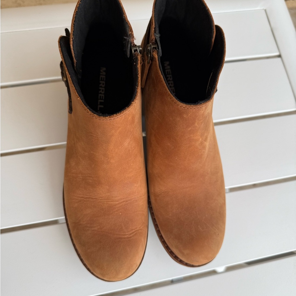 Merrell Women's Brown Ankle Booties size 7 - Picture 2 of 14